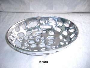 Tazón de Aluminio Fundido con Acabado Pulido Tipo Espejo, Forma Ovalada, Vajilla, Tazón para Servir, Tazón Metálico para Servir, Acabado Pulido - Product Image 6