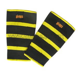 Genouillère d'entraînement de gymnastique élastique et respirante de meilleure qualité, avec logo personnalisé, supporte l'haltérophilie, le cyclisme, coudières confortables - Product Image 3