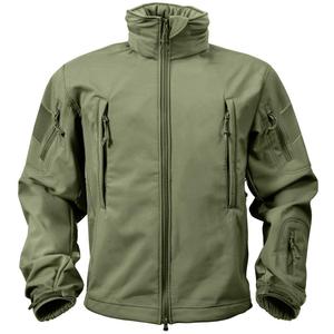 Chaqueta Softshell para hombre, superventas, cortavientos, impermeable, cálida, con capucha, tela de cuero de moda personalizada, 2024 - Product Image 1