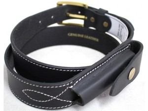 Ceinture en cuir pour hommes de conception minimale sangle lisse et douce avec boucle plate pour un style formel propre ou des tenues de tous les jours intelligentes - Product Image 6