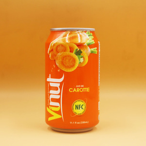 11,1 floz jugo de zanahoria enlatado sabores de jugo de fruta bebida saludable de etiqueta privada - Product Image 2