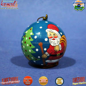 Bolsa de regalo de árbol de Navidad, bola decorativa de Papá Noel, India - Product Image 2