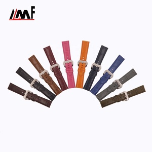 Buena calidad Vogue Classic Suntuous ajustable Cuff Watch Bands para reloj de pulsera Reloj de pulsera Correas de cuero - Product Image 6