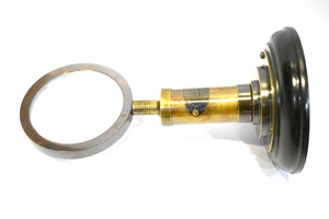 Vintage Magnifying <b>Glass</b> With Brass/Wood Adjustable Desk Stand 4" Magnifier Nautical Gift CHMG40074 - Product Image 4