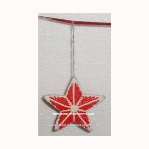 <b>Star</b> Shape Beaded <b>Tree</b> Decoration - Product Image 1