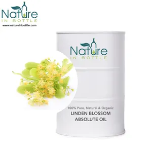 Organico Linden Blossom Olio | Lime Blossom Olio | Tilia cordata-Puro Naturale Assoluto Oli Essenziali-Commercio All'ingrosso di Massa prezzo