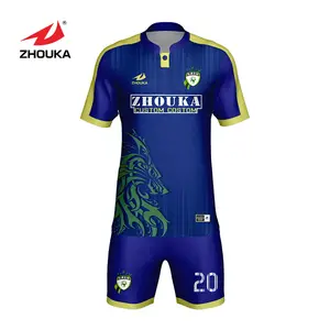 Marshal jerseys custom football uniforms sets sublimation shirts as a gift mens soccer jersey