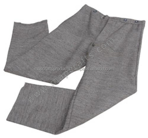 Pantalon en jean droit en laine 100% pour homme imperméable et anti-rides grande taille pour la randonnée et l'extérieur décontracté - Product Image 5