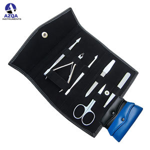 Stainless Steel Manicure and Pedicure Kit Professional <b>Nail</b> Care <b>Clippers</b> <b>Set</b> with Grooming Tools and Portable Case - Product Image 2