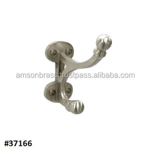 ตะขอแขวนเสื้อทำจากทองเหลืองสีทองแบบโบราณตะขอแขวนเสื้อโค้ทสำหรับงานหนักตะขอติดผนังอลูมิเนียมอัลลอยด์แบบซ่อนติดเสื้อโค้ท - Product Image 3