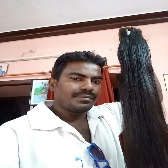 Kutikula Penuh Rambut Brasil 6A Tenun, Warna Alami Bundel Rambut Brasil, Belum Diproses Grosir 100% Rambut Brasil Perawan