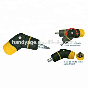 [Handy-Age]-4-In-1 Stubby <b>Angle</b> Ratchet <b>Screwdriver</b> (HT1800-080) - Product Image 2