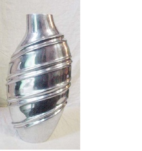 Florero de aluminio pulido para boda/hogar/Hotel elegante florero de piso Decoración - Product Image 1