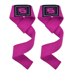Sangles de levage en coton de couleurs uniques pour l'haltérophilie CrossFit Bodybuilding-Confort et soutien améliorés Conception la plus récente - Product Image 2