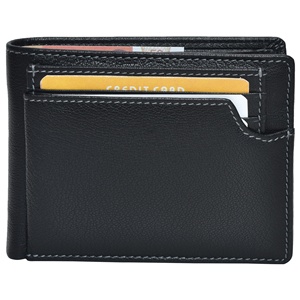Hot Sale on High Capacity Genuine Leather <b>Wallet</b> for Men with Secure Storage for <b>Cards</b> Cash and IDs Available For Sale - Product Image 1