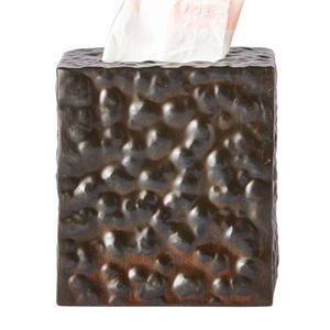 Nouveau design Table boîte à mouchoirs Rock gaufré cuivre Antique en vente Made in India Direct Indian Factory Sale Made India - Product Image 1