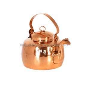 Bouilloire à thé avec manche en bois de haute qualité Bouilloire à thé en cuivre de table Maison Hôtel Cuisine Fabricant et fournisseur de bouilloires à thé - Product Image 4