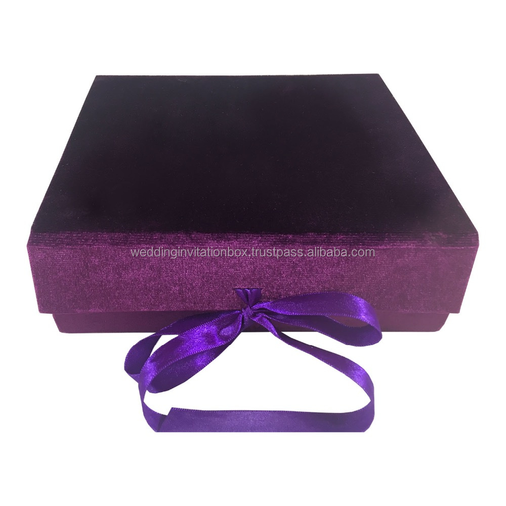 velvet gift box large