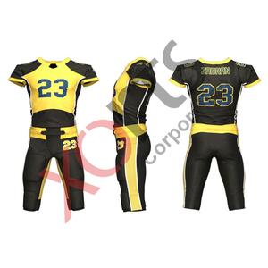 Uniformes de fútbol americano con nombre y número bordados Técnica impresa transpirable y de talla grande - Product Image 1