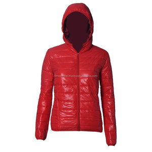 Women's Winter Hooded Zipper Lightweight Down <b>Jacket</b> Outwear <b>Puffer</b> Down Warm Thin Slim Coats - Product Image 1