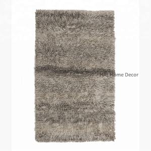 Venta al por mayor modernas alfombras marroquíes peludas Puzzle revestimientos de suelo para el hogar dormitorio y oficina - Product Image 3