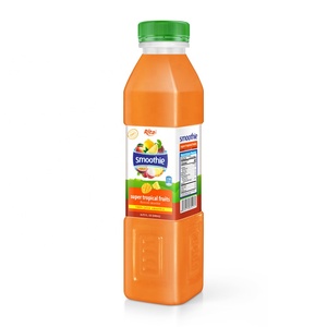 ขวดน้ำพีพี500มล. น้ำซุปข้นผสมผลไม้แบบพรีเมี่ยมผสมน้ำผลไม้แตงโมเป็นส่วนผสมหลัก - Product Image 5
