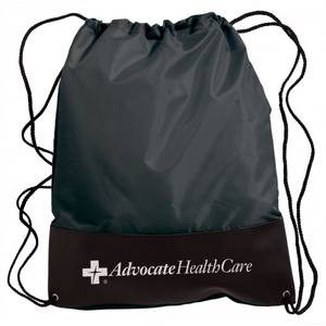 2024 Bolsas de deporte Nuevo personalizado 210d Poliéster Antirrobo Primavera Verano Impermeable Cordón Unisex Bolsa de gimnasio con logotipo - Product Image 5