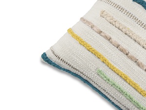 Cojín Boho multicolor de lujo para el hogar y la decoración del sofá, funda de cojín de algodón bordada India decorativa para el hogar - Product Image 2