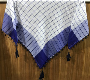 Yashmagh Écharpe arabe douce en polyester de haute qualité multicolore à la mode pour hommes pour la décoration musulmane d'été et d'hiver - Product Image 1