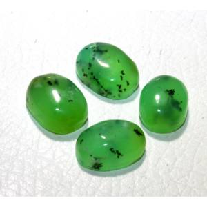 คริสโซเพรสสีเขียวธรรมชาติจากออสเตรเลีย รูปทรงรีแบบหลวม สำหรับทำเครื่องประดับ - Product Image 2