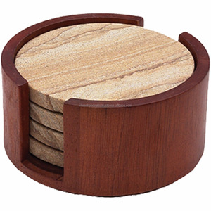 All Type Durable Eco-Friendly Horn/Bone/Wood Coasters Mats & Pads by Sheeri Handicrafts Model Hc008 for <b>Protection</b> and Comfort - Product Image 1