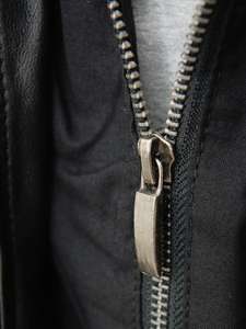 <b>Men's</b> Winter Warm Genuine Leather <b>Coat</b> Stand Collar Button Decoration Long <b>Trench</b> Outerwear Featuring Multi-Pockets Faux Fur - Product Image 4