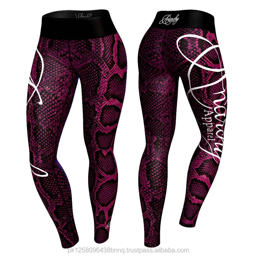 Legging Yoga dengan Logo Kustom Celana Yoga Pakaian Luar Ruangan Legging Gym Yoga Grosir