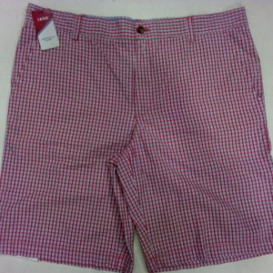 Lote de Pantalones Cortos Bermuda para Hombre de Bangladesh, Pantalones Cortos de Combate de Algodón, Pantalones Cortos Casuales de Verano a Cuadros, con Botones, Etiqueta de Marca, Talla Grande - Product Image 1