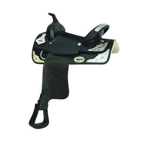 Sillas de caballo sin árboles occidentales de cuero Premium Proveedores de alta calidad - Product Image 3