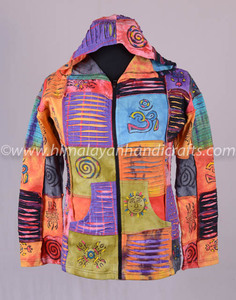 Beautiful Bohemian Enzyme Wash Hoodies Jacket Ladies <b>Clothing</b> CSWJ 381 - Product Image 2