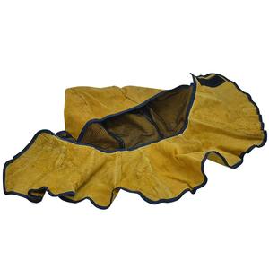 Premium Cowhide Split Leather <b>Welding</b> Cap for Welder Safety Leather Industrial Spark Heat Resistant Hood Industrial Safety Head - Product Image 5