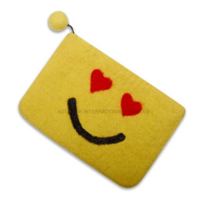 กระเป๋าสตางค์มีซิปสำหรับเด็กทำด้วยมือกระเป๋าใส่เหรียญเคสดินสอและอุปกรณ์เสริมโทรศัพท์มือถือทำจากวัสดุสักหลาดของขวัญที่สมบูรณ์แบบ - Product Image 5