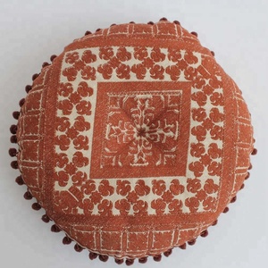 Almohada redonda decorativa al por mayor, cojín de yoga, asiento, cojines de suelo redondos indios, cojines circulares - Product Image 4