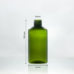 150M-24mm-22G Botella de plástico PET Botella de embalaje Loción corporal de plástico Envase cosmético Fábrica de Vietnam - Product Image 1