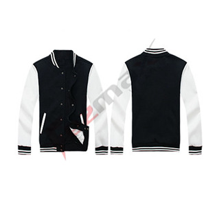 Fezmax lleva chaqueta de béisbol de satén Unisex Letterman 100% calidad fina de talla grande lana de ganchillo oveja invierno 2021 al por mayor - Product Image 1