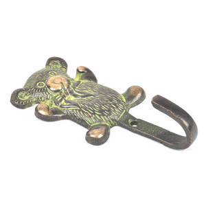 Wholesale Handmade Brass <b>Wall</b> <b>Hooks</b> Antique Towel Holder Utility <b>Hooks</b> Teddy Kids <b>Wall</b> <b>Hooks</b> BTH-169 - Product Image 2