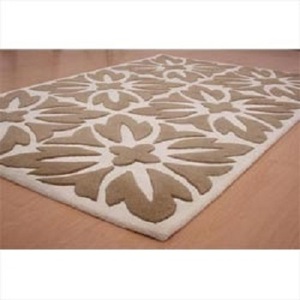 Alfombra de Lana Curvada a Mano con Diseño Personalizado, Alfombra Moderna para Sala de Estar u Hotel, en Varios Colores, con Pelo Suave y Acolchado - Product Image 1