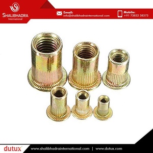 M4 크기 광택 황동 삽입 너트 황동 삽입 시장 가격에 성형 너트 - Product Image 2