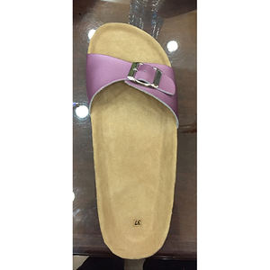 รองเท้าแตะผู้หญิงก๊อกแฟชั่น,รองเท้าแตะฤดูร้อนคุณภาพสูง,รองเท้าแตะหนังกลับ Cork - Product Image 2