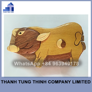 Recyclable Wooden Puzzle <b>Mystery</b> <b>Box</b> for Home Decoration & Gifts WhatsApp +84 963 949 178 - Product Image 3