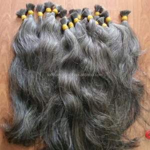 ผมต่อจากมนุษย์สีเทาธรรมชาติไม่พันกันผมชาวเวียดนามไม่พันกัน - Product Image 1