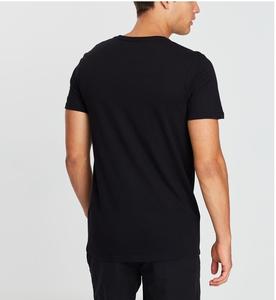 T-shirt vierge personnalisé en gros pour hommes T-shirt promotionnel 100% coton décontracté impression de logo personnalisé de haute qualité - Product Image 2