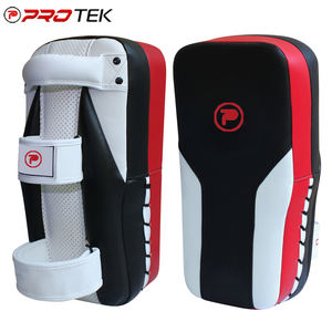Almohadillas tailandesas de cuero y PU de alta calidad, equipo de patadas de artes marciales para boxeadores, practicantes de Taekwondo - Product Image 3