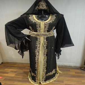 Abaya — robe caftan indien pour femmes, pour musulmane, nouveaux modèles, en Stock, collection - Product Image 1